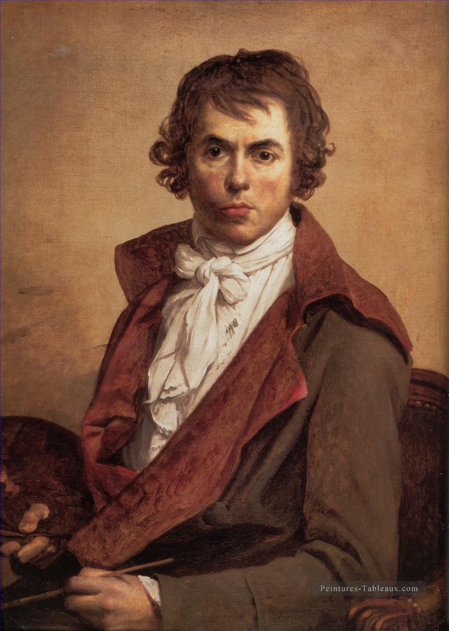 Autoportrait néoclassicisme Jacques Louis David Peintures à l'huile